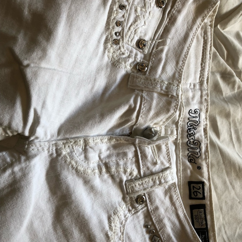 Miss Me, white Jeans - Picture 3 of 4